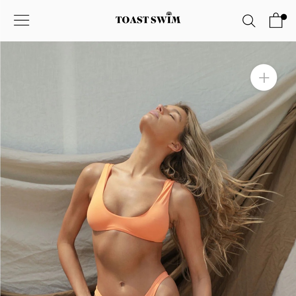 Toast Swim Scoop Neck Bikini Top